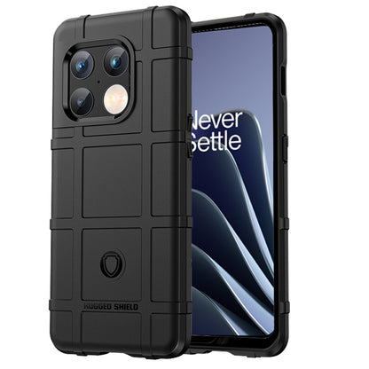 For OnePlus 10 Pro 5G Rugged Shield Hybrid TPU Thick Solid Rough Armor Tactical Matte Grip Silicone Texture Anti-Drop  Phone Case Cover