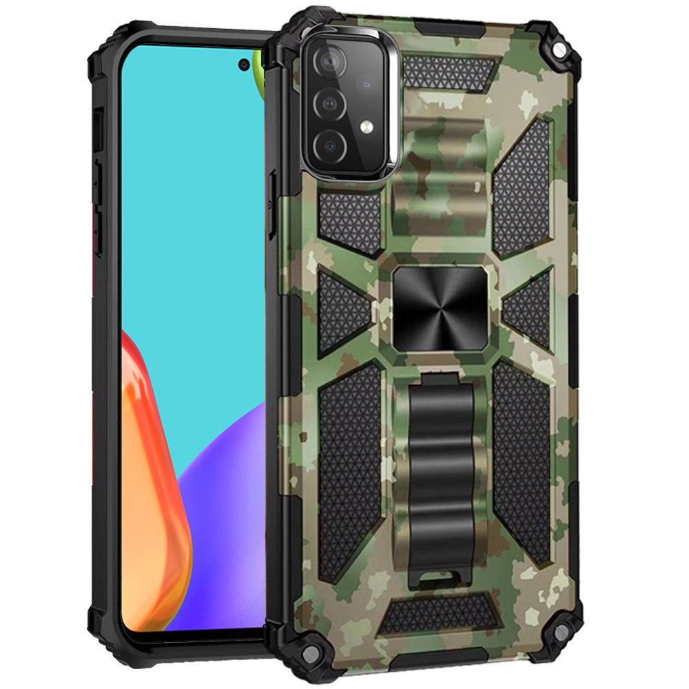 For Samsung Galaxy A53 5G Heavy Duty Stand Hybrid Shockproof [Military Grade] Rugged Protective with Built-in Kickstand  Phone Case Cover
