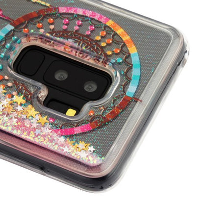 For LG K92 5G Quicksand Liquid Glitter Bling Hybrid Image Flowing Sparkle Protector TPU Skin Dreamcatcher Phone Case Cover