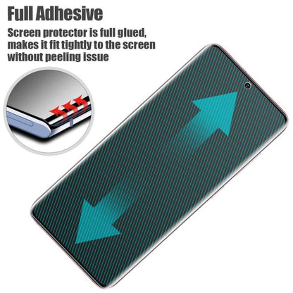 For Apple iPhone 14 (6.1") Screen Protector Full Glue High Grade Alumina Tempered Glass Transparent Curved Screen Full Coverage Clear Screen Protector
