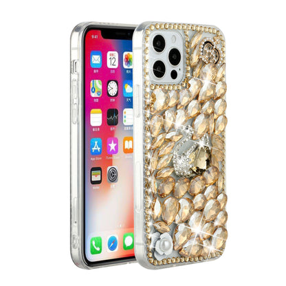 For Samsung Galaxy Z Fold 4 5G Bling Crystal 3D Full Diamond Luxury Sparkle Rhinestone Hybrid Protective  Phone Case Cover