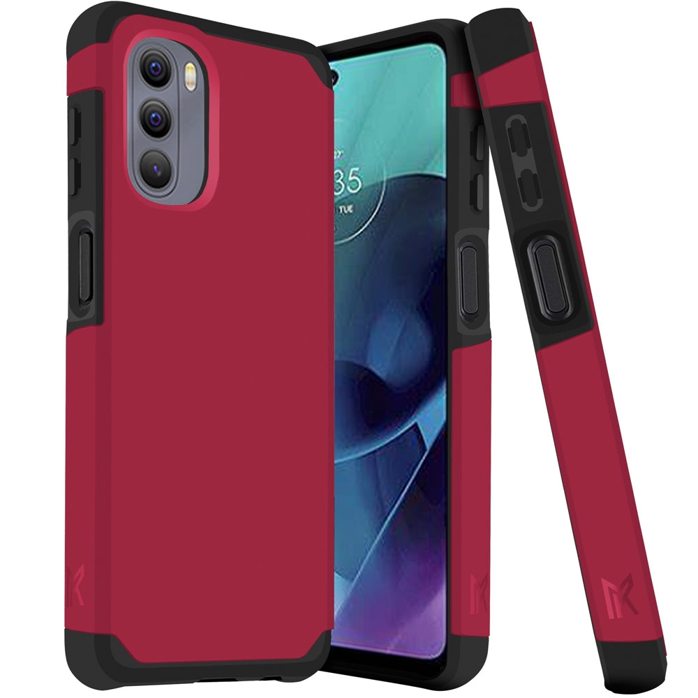 For Motorola Moto G Stylus 4G 2022 Slim Corner Protection Shock Absorption Hybrid Dual Layer Hard PC TPU Rubber Armor  Phone Case Cover