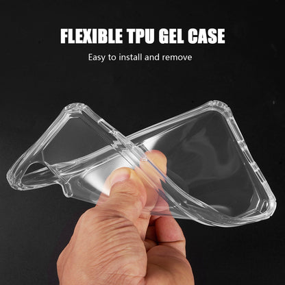For Apple iPhone 13 /Pro Max Mini Air Armor Designed Transparent Hybrid Shock-Absorbing Corners Soft TPU + Hard Polycarbonate Frame  Phone Case Cover