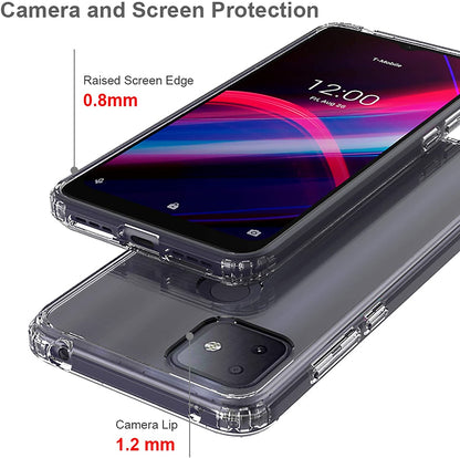 For Samsung Galaxy A53 5G Cases Pattern Design Ultra Thin Clear Hybrid Rubber Gummy TPU Grip + Hard PC Back Shockproof  Phone Case Cover