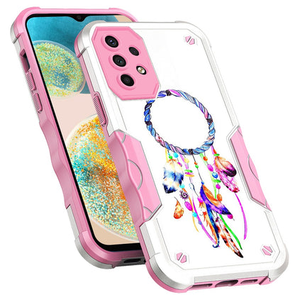 For Samsung Galaxy A23 5G Fashion Design Tough Shockproof Hybrid Stylish Pattern Heavy Duty TPU Rubber Armor  Phone Case Cover