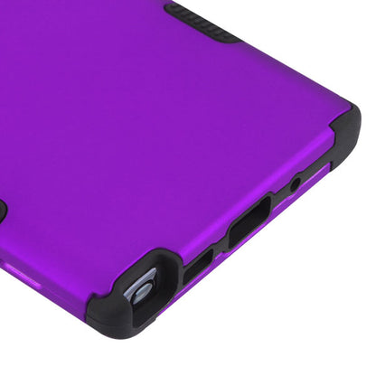 For Samsung Galaxy S10 5G (6.7") Hybrid Three Layer Hard PC Shockproof Heavy Duty TPU Rubber Anti-Drop Purple Phone Case Cover