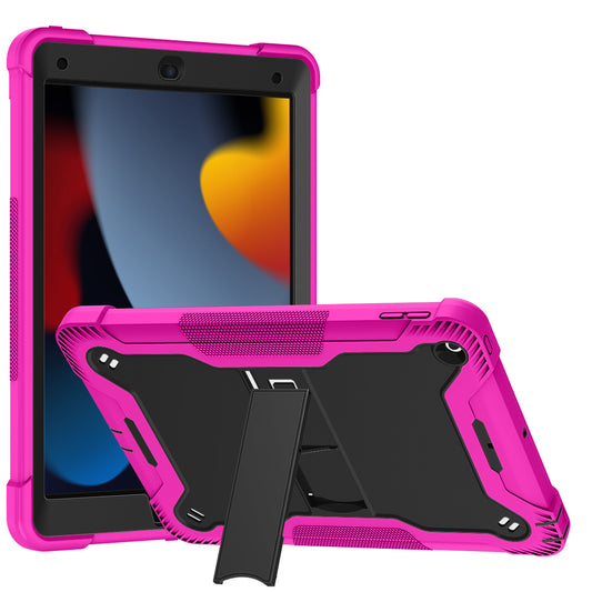 Case for Apple iPad 10th Gen 2022 Tough Tablet Strong with Kickstand Stand Hybrid Heavy Duty Armor High Impact Shockproof Pink Tablet Cover