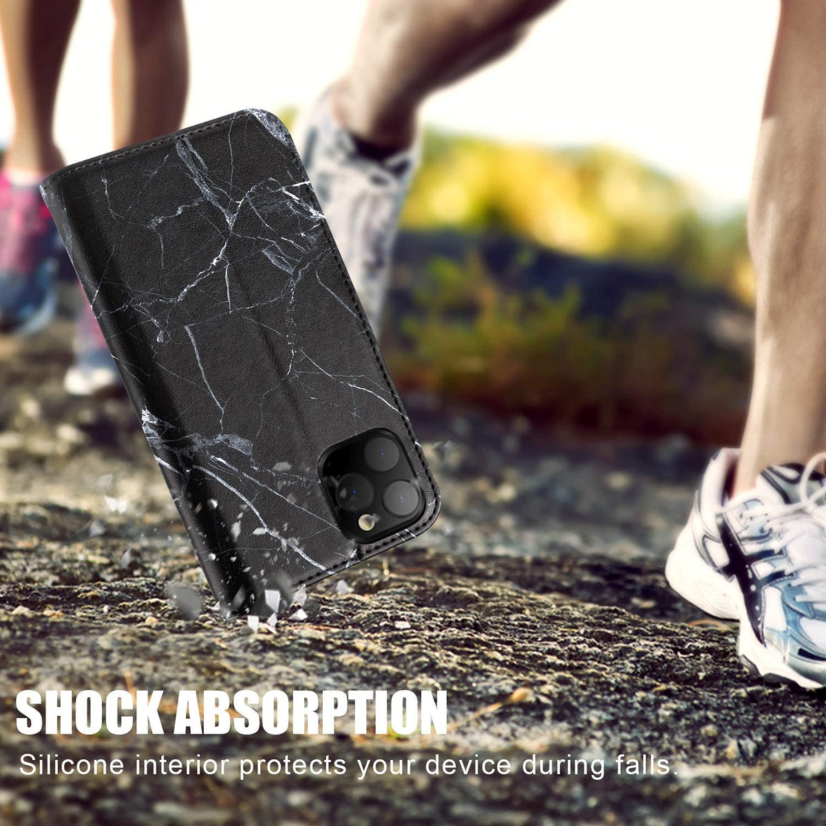 For Apple iPhone 13 (6.1") Wallet Case Pattern Design PU Leather Wallet with Credit Cards Holder, Wrist Strap & Stand Feature Flip Pouch Protective Butterfly Phone Case Cover