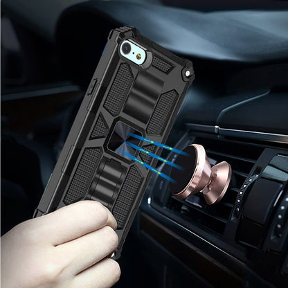 For Apple iPhone SE 3 (2022) SE/8/7 Heavy Duty Stand Hybrid Shockproof [Military Grade] Rugged with Built-in Kickstand  Phone Case Cover