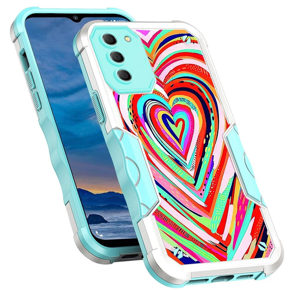 For Nokia G400 5G Fashion Design Tough Shockproof Hybrid Stylish Pattern Heavy Duty TPU Rubber Armor  Phone Case Cover