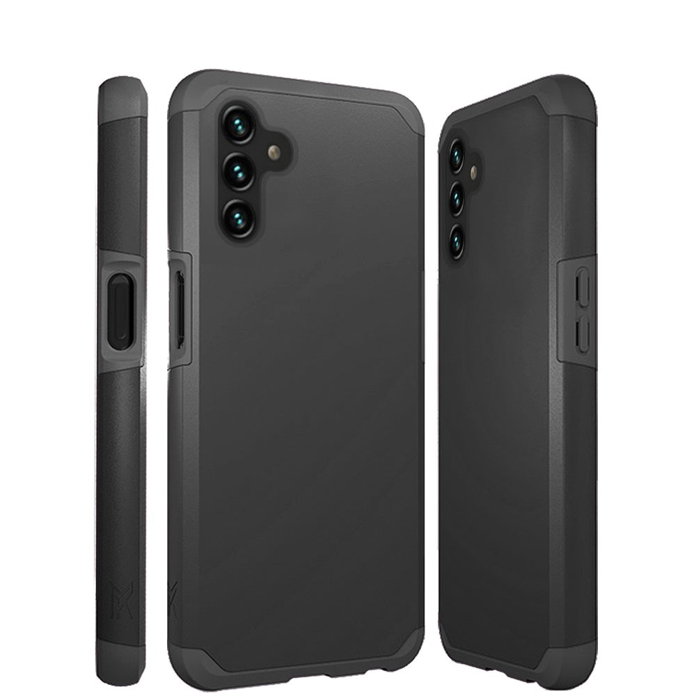 For T-Mobile Revvl 6 Pro 5G /Revvl 6 5G Shock Absorption Slim Tuff 2in1 Hybrid Dual Layer Hard PC and TPU Rubber Armor  Phone Case Cover