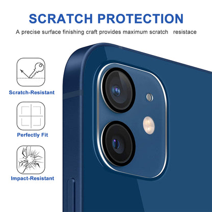 For Apple iPhone 14 Plus (6.7") Camera Lens Protector Tempered Glass Rear Back Camera Protective Lens Shield, Case Friendly Clear Screen Protector