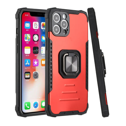 For Apple iPhone XR Hybrid with Stand Magnetic Ring Kickstand Bumper Shockproof Armor Heavy Duty Military Grade Hard  Phone Case Cover