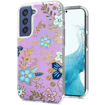 For Motorola Moto G Stylus 5G 2022 Stylish Gold Layer Design Hybrid Rubber TPU Hard PC Shockproof Rugged Slim  Phone Case Cover